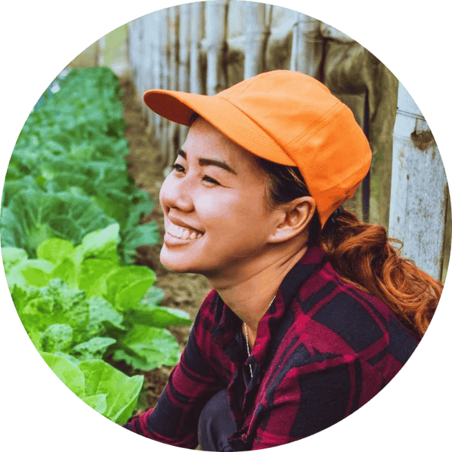 Farm worker applying safe horticulture food safety practices